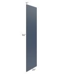 Midtown Blue Shaker 24x96 Refrigerator End Panel