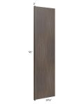 Milan Cafe 25x96 Refrigerator End Panel with 3" Stile