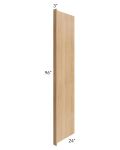 Tuscan Timber 24x96 Refrigerator End Panel with 3" Stile