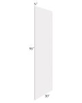 Midtown Cloud Shaker 30x96 Refrigerator End Panel