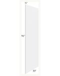 Midtown White Shaker 30x96 Refrigerator End Panel