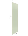 Midtown Pistachio Green Shaker 30x96 Refrigerator End Panel