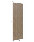 Milan Pecan 30x96 Refrigerator End Panel