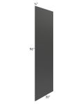 Vienna Black 30x96 Refrigerator End Panel