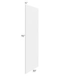 Union White 30x96 Refrigerator End Panel