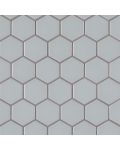 Retro Hexo Gray 6mm Matte Mosaic Wall Tile