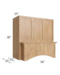 Midtown Timber Shaker 36" Arched Wood Hood