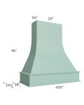 Midtown Sage Green Shaker 42" Artisan Hood