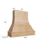 Vienna Timber 48" Artisan Hood