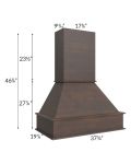 Tuscan Kona Brown 36" Signature Hood