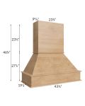 Midtown Timber Shaker 42" Signature Hood