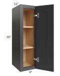Royal Ebony Shaker 9x30 Wall Cabinet