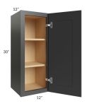 Royal Ebony Shaker 12x30 Wall Cabinet