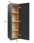Royal Ebony Shaker 12x42 Wall Cabinet