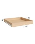 Midtown Pistachio Green Shaker 24" Roll Out Tray