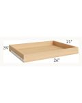 Midtown Mocha Shaker 30" Roll Out Tray