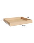 Brighton White Shaker 27" Roll Out Tray