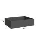 Venetian White Matte 30" Roll Out Tray (High Height)