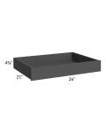 Venetian White Gloss 30" Roll Out Tray (Low Height)