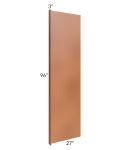 Lexington Cinnamon Glaze 96" Refrigerator Panel with a 3" Return
