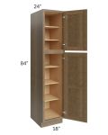 Royal Bronze Shaker 18x84 Pantry Cabinet