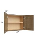 Royal Bronze Shaker 30x24 Wall Cabinet