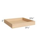 Royal White Shaker 24" Roll Out Tray