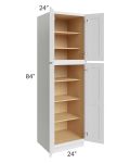 Royal White Shaker 24x84 Pantry Cabinet