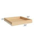 Providence Cream 24" Roll Out Tray with a Dovetailed Drawer Box