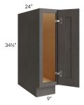 9" Full Height Door Base Cabinet