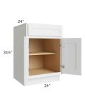 Gramercy White 24" Base Cabinet