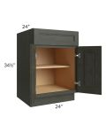 Charlotte Dark Grey 24" Base Cabinet