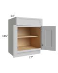 Tuscan Painted Grey 27" Base Cabinet