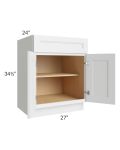 Belfast White 27" Base Cabinet