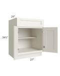 Providence Cream 27" Base Cabinet