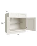 Providence Cream 33" Base Cabinet