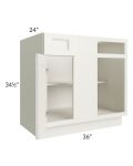 Providence Cream 39"-42" Blind Base Corner Cabinet