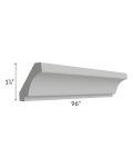 Dove Grey Shaker 96" Crown Molding