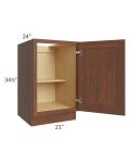 21" Full Height Door Base Cabinet