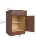 Cambridge Saddle Glaze 24" Base Cabinet