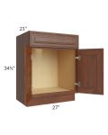 Cambridge Saddle Glaze 27" Vanity Base Cabinet