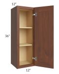 Cambridge Saddle Glaze 12x36 Wall Cabinet