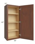 Cambridge Saddle Glaze 18x42 Wall Cabinet