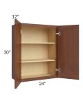 Cambridge Saddle Glaze 24x30 Wall Cabinet