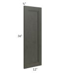 Charlotte Dark Grey 36" Wall Decorative Panel