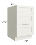 Providence Cream 21" Drawer Base Cabinet