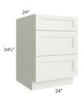 Providence Cream 24" Drawer Base Cabinet