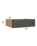 Charlotte Dark Grey 24" Vanity or Desk Drawer