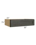 Charlotte Dark Grey 30" Vanity or Desk Drawer