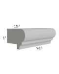 Dove Grey Shaker 96" Light Rail Molding